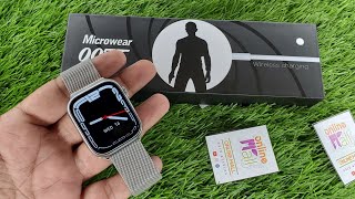 Microwear 007 Smartwatch  007 Smartwatch  Smartwatch 007  007 Smartwatch Microwear  007 w17 [upl. by Asabi]