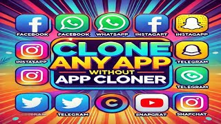 Clone Any App Without App Cloner Facebook WhatsApp Instagram  2024❤️cloneapp viralvideo [upl. by Bornie]