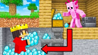 7 Ways to STEAL Diamonds in Minecraft [upl. by Enelaj]