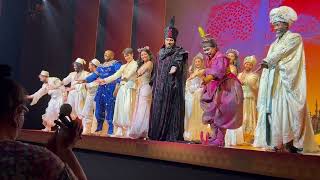 Aladdin The Musical UK Tour Curtain Call  Palace Theatre Manchester  29th May 2024 [upl. by Eytak134]