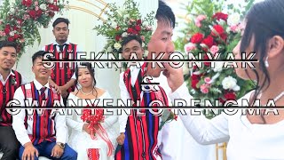 Shekna Konyak amp Gwanyenlo Rengma marriage matrimony at 3mile Dimapur Nagaland teshirengma wedding [upl. by Sivahc]