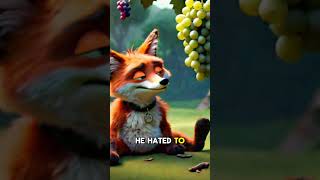 The Fox and the GrapesSourGrapesFoxAndGrapesMoralStoriesai shorts fox ytshorts moralstories [upl. by Dyson]