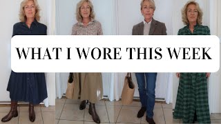 What I Wore This Week  How to style outfit ideas [upl. by Dunson]