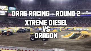 XDPs quotXtreme Dieselquot Monster Jam Truck Highlights  Tampa FL  February 4th 2017 [upl. by Eneladgam133]