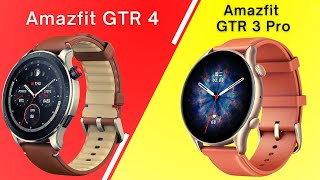 Amazfit GTR 4 vs Amazfit GTR 3 Pro Comparison  Which one is Better For you [upl. by Kcoj1]