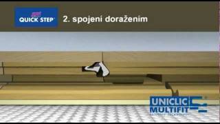 Spôsob pokládky drevených podláh Quick Step [upl. by Ztnahc]