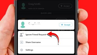 How to View ignored Friend Requests on Snapchat  How to See ignored Friend Request on Snapchat 2022 [upl. by Cristen]