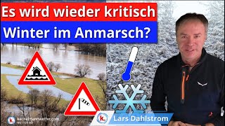 Neue kräftige Regenfälle amp kritische Hochwasserlage  Dann Winter im Anmarsch [upl. by Firooc]