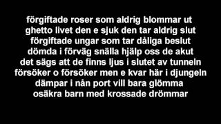 Jaffar Byn  FÖRGIFTADE ROSER  Lyrics [upl. by Anirehtak]