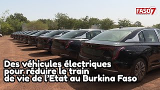 Burkina Faso  Des véhicules électriques pour réduire le train de vie de l’Etat [upl. by Hasen]