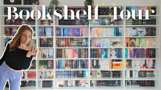 📚 BOOKSHELF TOUR 📚 ausführliche Bücherregal Tour Lieblingsbücher Fantasy New Adult amp mehr 072023 [upl. by Neened]