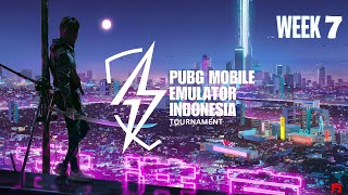 TOURNAMENT PMEI WEEK 7  PUBG MOBILE [upl. by Bekha]