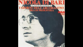 Nicola Di Bari  I Giorni dell´ Arcobaleno  1972 [upl. by Hilliard]