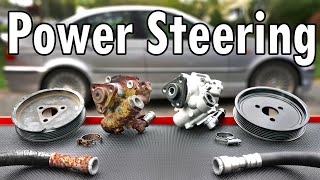 How to Replace a Power Steering Pump [upl. by Powel]