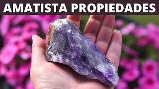 PIEDRA AMATISTA PROPIEDADES SIGNIFICADO BENEFICIOS Y USOS DE LA AMATISTA [upl. by Granniah144]