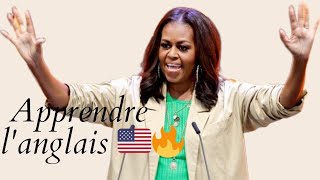 Apprends Langlais Américain avec Michelle Obama🇺🇸🔥 [upl. by Belvia740]