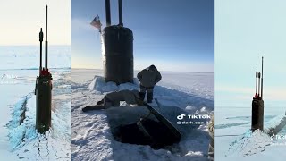 Gigantic 2 Billion US Submarine Gets Stuck in Icemechanicalallwork [upl. by Obed982]