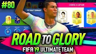 FIFA 19 ROAD TO GLORY 80  RONALDO IS AMAZING [upl. by Eat]