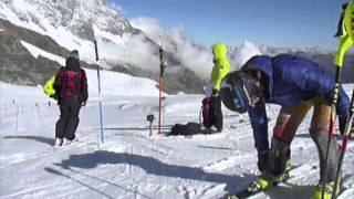 Womens Canadian Alpine Ski Team  Saas Fee camp  sept 2012 [upl. by Adnamal898]