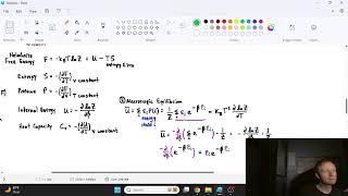 Statistical Thermodynamics [upl. by Katlin]