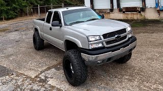 2005 Chevy Silverado 4wd Z71 6” Lift [upl. by Aitnahs]