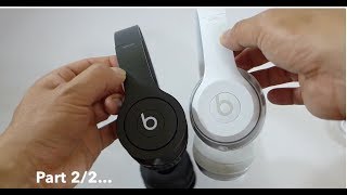 First Look Redesigned Beats Solo 2 in WHITE pt 22 [upl. by Raasch]