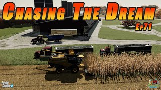 Corn Harvest in Full Swing  Ep71 CTD  FS22 [upl. by Nortal]