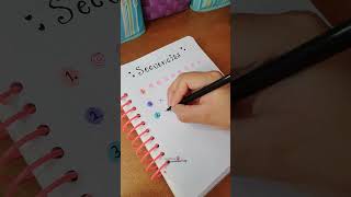 Ejercicios para mejorar la letra 🐰 lettering bulletjournal bujoideas bujoinspo aesthetic [upl. by Lela225]