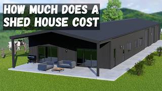 How Much Does a Shed House Cost [upl. by Haliled]