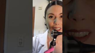 May I put this in your left ear asmr asmrsounds asmrmedicalexam otoscope asmrdoctor [upl. by Margaux]