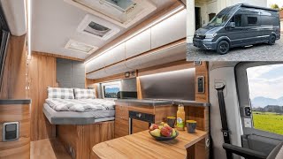 WOHNMOBIL KASTENWAGEN WUNDER AFFINITY DUO M MAN TGE 2024 Luxus Liner mit unvorstellbarem Design [upl. by Latoyia]