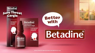 Betadine Sore Throat Gargle For sore throats am – 2024 6Sec [upl. by Larner]