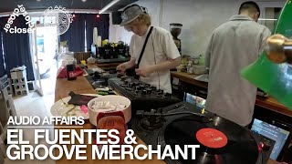 EL FUENTES amp GROOVE MERCHANT  CLOSER RECORD STORE  DJ Sessions  Deep House Vinyl Only [upl. by Romine]