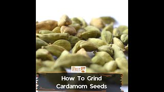 How To Grind Cardamom Pods [upl. by Sheline]