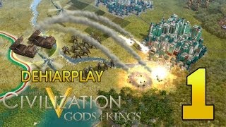 Строим Японию в Civilization V Gods amp Kings  1 серия [upl. by Direj]