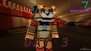 Day 3  Five Nights at Freddys 7 The Final Chapter  Minecraft Roleplay [upl. by Ranita301]