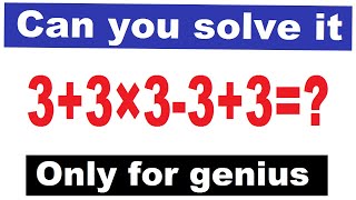 What is the correct answer 33×333 How to solve this equation [upl. by Plante]