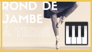 ROND DE JAMBE N 1 Ballet music  Music for Ballet Class [upl. by Ellenohs220]