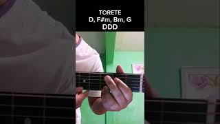 torete guitar tutorial  short  moonstar88 [upl. by Assirok]