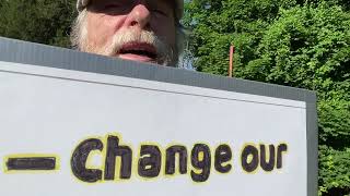 Man With Sign June 12 02024 [upl. by Alol]