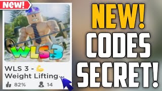 Weight Lifting Simulator 3 New Codes  ROBLOX SECRET CODES WLS 3 [upl. by Fante532]