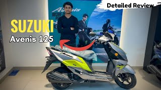 Suzuki Avenis 125 Review  Suzuki Avenis 125 Detailed ReviewOn Road Price  Mileage  performance [upl. by Proudlove784]