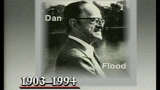 Congressman DAN FLOOD Funeral 5301994 Wilkes Barre PA  NewsClips [upl. by Hterrag]