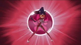 Miraculous saison 4  La transformation de TIGRESSE POURPRE  pouvoir VF [upl. by Dovev]