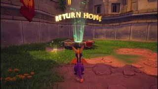 Spyro Reignited Trilogy Town Square Walkthrough [upl. by Avlem]