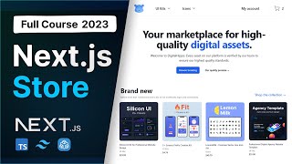 Build a Complete Digital Marketplace with Nextjs 14 React tRPC Tailwind  Full Course 2023 [upl. by Ronile900]