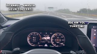 Cupra Formentor 15 TSI 150HP DSG İle İstanbulAmasya Uzun Yol Tüketimi  Tek Depo Kaç KM Gidebilir [upl. by Leicester]