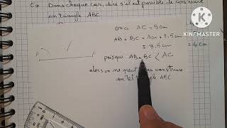 triangle et médiatrices  partie 1  1AC الاولى اعدادي [upl. by Kcirdec]