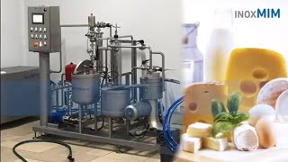 PASTEURIZADOR SEMIAUTOMATICO COMPACTO para la industria alimentaria  wwwinoxmimcom [upl. by Ennahgem]