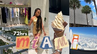 72 HOURS IN MIAMI VL☆G ⎮BAECATION  GOOD EATS  SHOPPING  MORE [upl. by Aylat34]